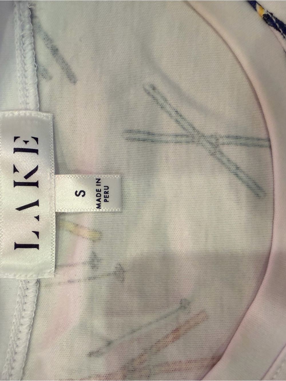 Lake pajamas vintage ski print short set - Picture 2 of 6